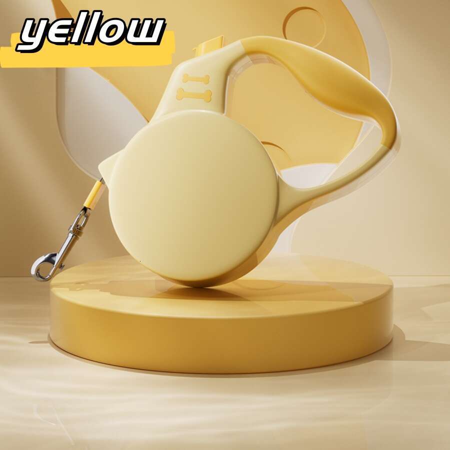 DHpet Handheld Pet Leash For Small And Medium Dogs, Automatically Retractable Dog Leash For Walking Outside, Explosion-proof 3/5M Dog Leash