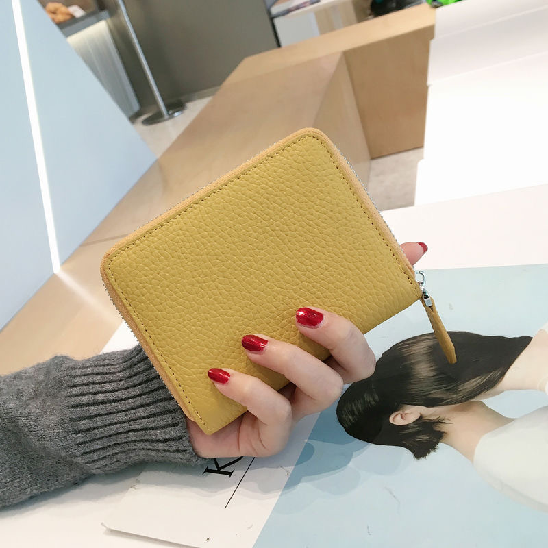 2025 NEW Wallets 2023 Women's Short T Leather Coin Bag With Zipper And Multi Card Pocket For Women Purses Designer Wallet hurenlakeshoes