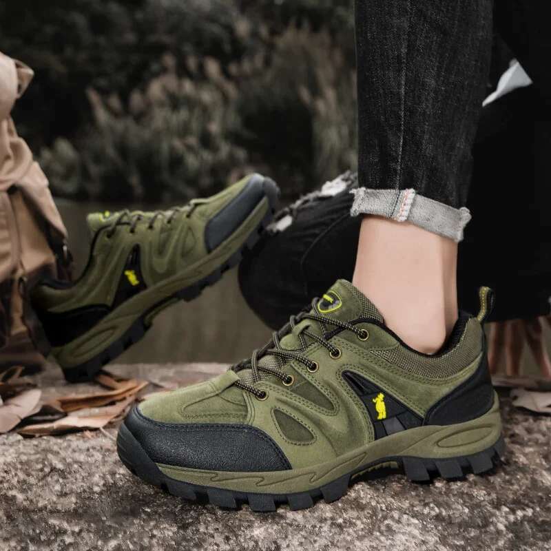 Hiking Men Mountain Climbing Shoes Outdoor Top Quality Tourism Jogging Trekking Sneakers Non-slip Classics Comfy