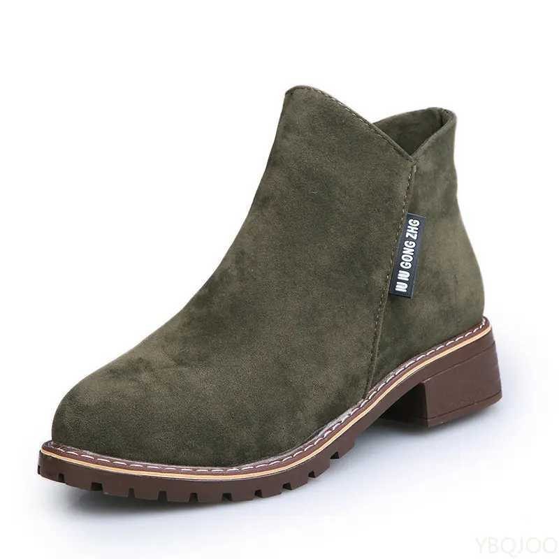 Shoes Women Fashion Thick Sole Ankle Boots Comfortable Plus Size Snow Boots for Women Female Platform Boots Womens Boots 2023 Z250303