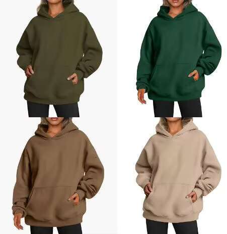 PASUXI Wholesale Clothing Custom Streetwear Casual Top Pullover Sports Hoodie For Women