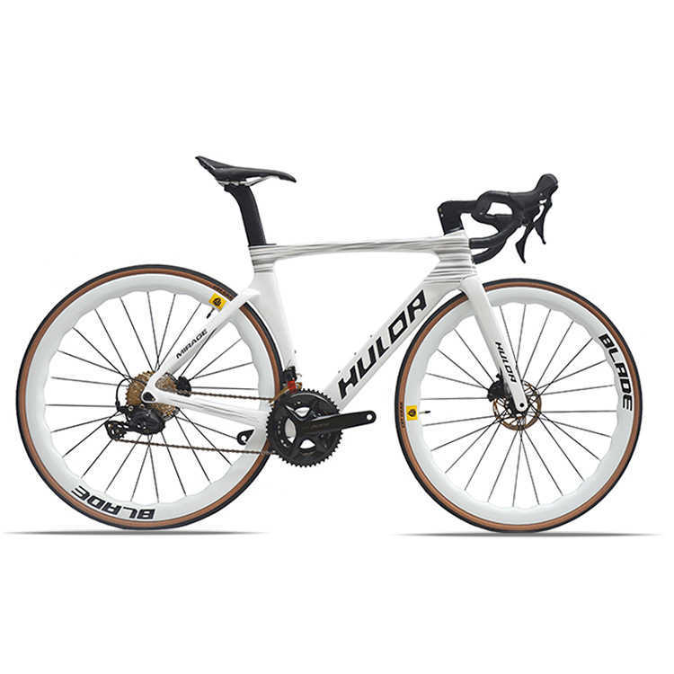 Bikes Huluda HULDA700C internal wiring hydraulic disc brake carbon fiber wheel peak electronic transmission 24 speed road vehicle S2533