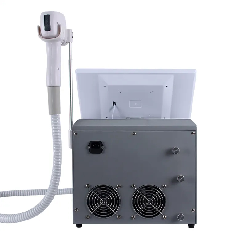 Professional Ice Point Hair Removal Single Handle 755 808 1064 Diode Laser Skin Rejuvenation Permanent Depilation Soprano Laser Hair Removal Machine
