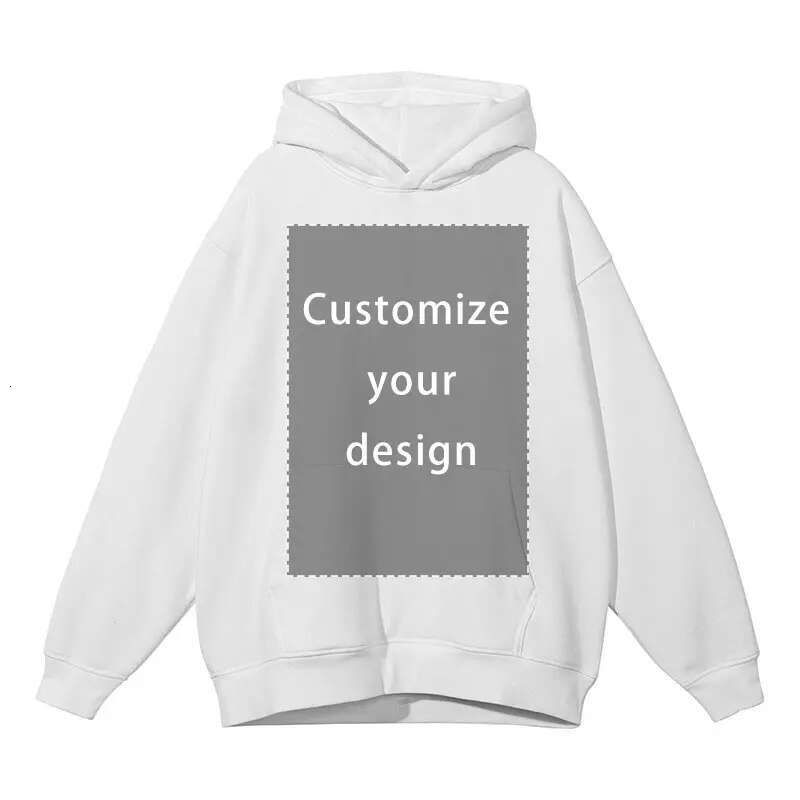 Customized Design HD DTG Printing Vintage Washed Hooded Sweatshirts Hip Hop Oversized Pullover Haruku Hoodie Men Cotton