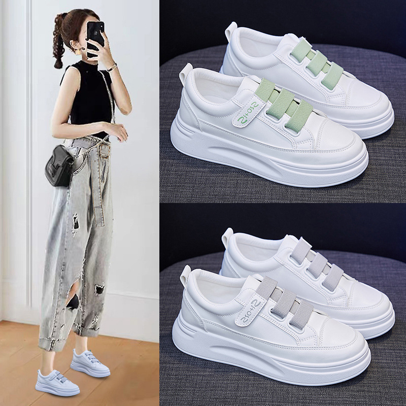 Little White Shoes Spring summer 2025 Designer's New Women's Breathable Simple Casual Sports Multiple Matching Soft Soled Board Shoes