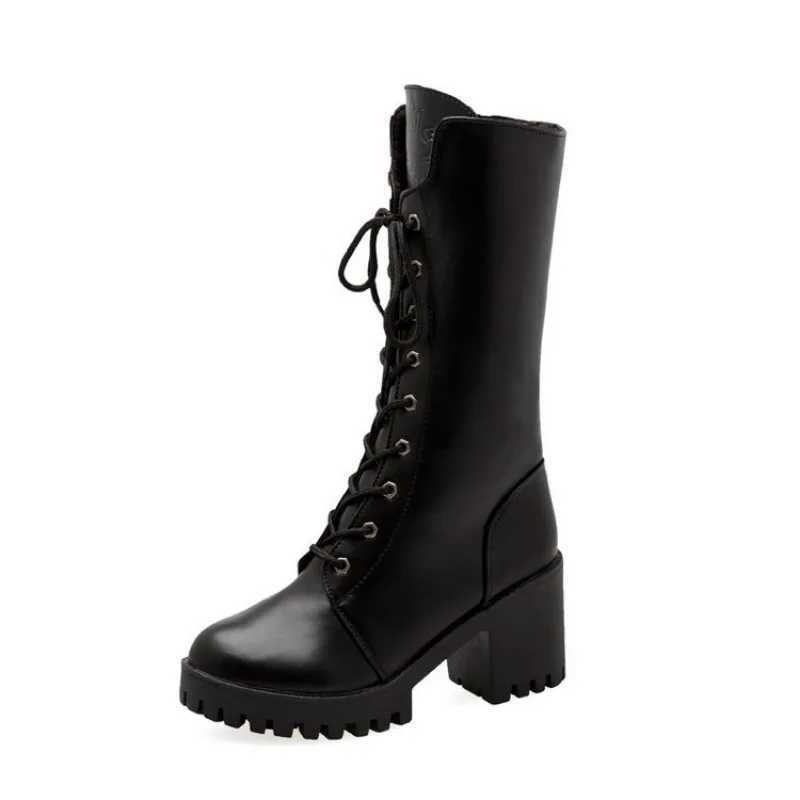 2024 New High Heel Short Plush Side Zipper Womens Boots with European and American Design Sense Platform Sneakers Womens Shoes Z250303