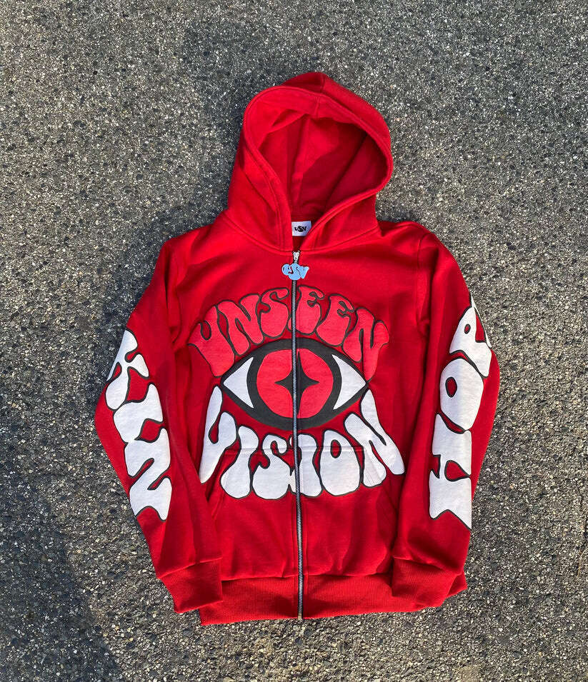 new street hip-hop foam letter printed cardigan zipper youth casual hoodie trend