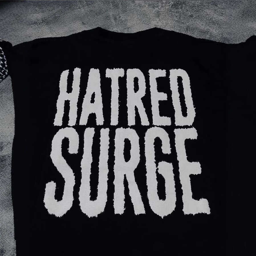 Summer New American High Personalized Hip Hop Style Fashion Printed Street Trendy Short Sleeve Round Neck T-shirt