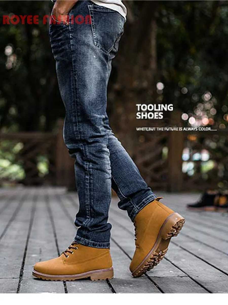 Womens boots winter 2022 autumn winter boots mens platform fashionable winter shoes keep warm mens boots couple ankle Botas mujer Z250303