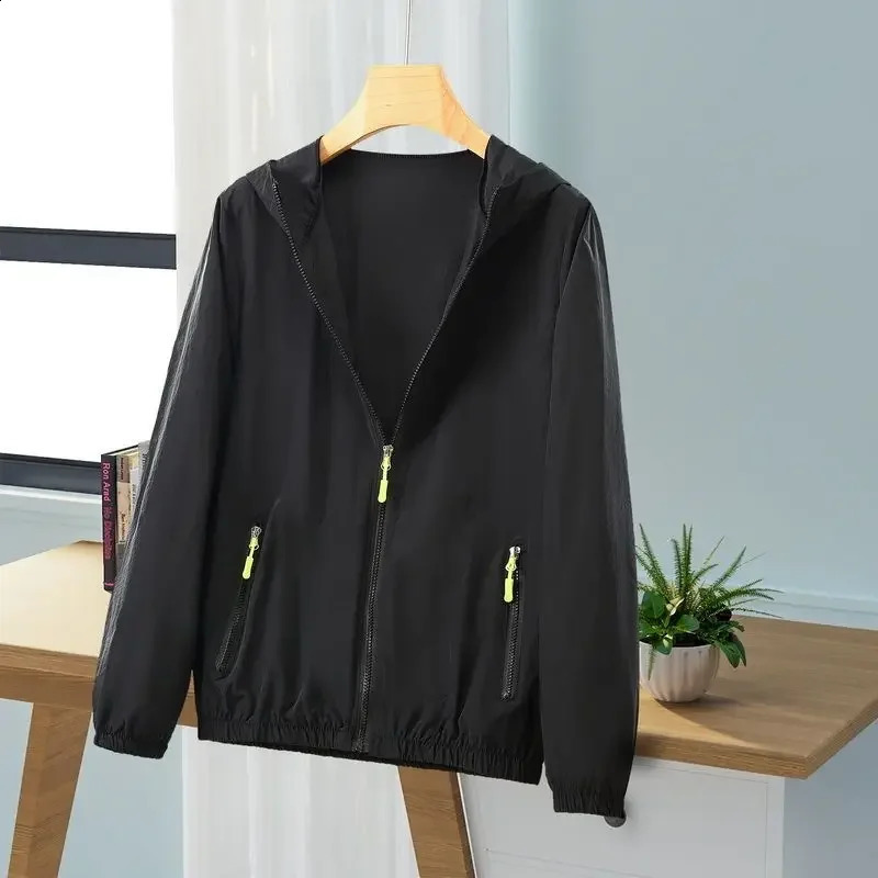 Women Jacket Waterproof Windbreaker Jackets Female Hooded Summer Sunproof Windproof Coats Outdoor Hiking Thin Coat A231 250228