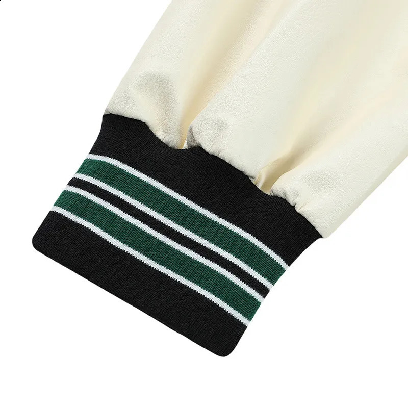 Women Oversized Y2K Bomber Jacket Casual Boyfriend Baseball Jackets Harajuku Long Sleeve Varsity Coat for Autumn Streetwear 250228