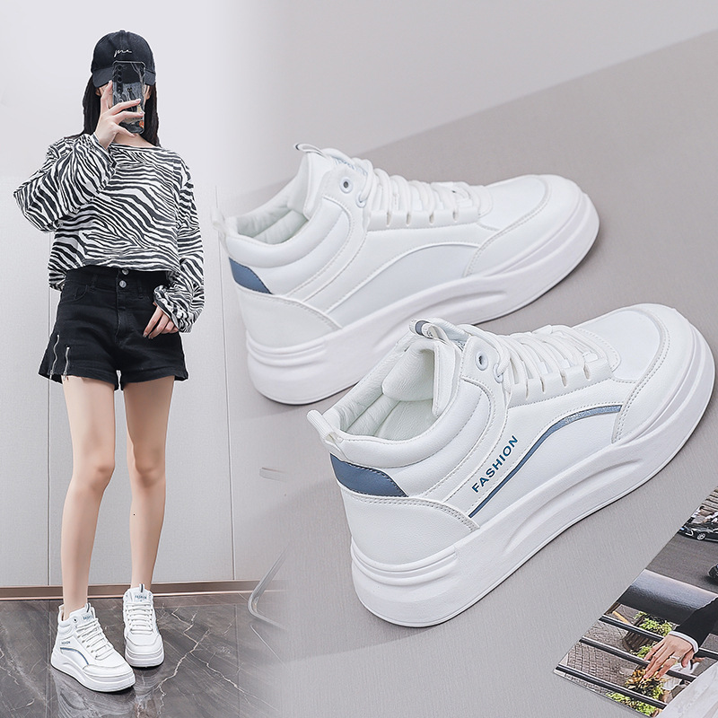2025 Designer s New Thick Soled High Top White Shoes Outdoor Multi Functional Fashion Running Casual Women s Board Shoes