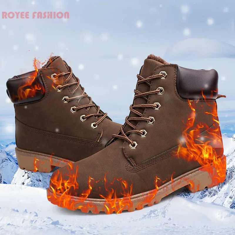 Womens boots winter 2022 autumn winter boots mens platform fashionable winter shoes keep warm mens boots couple ankle Botas mujer Z250303