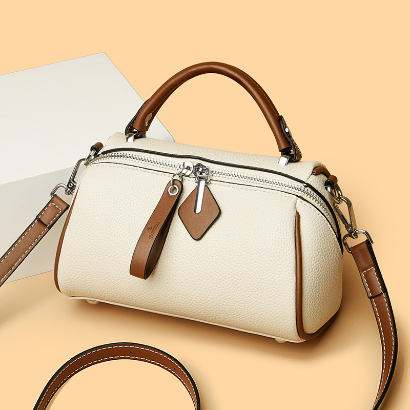 toteBag Shoulder bag ROSE NOIRE Fashion Texture Shoulder 2025 New Large Capacity Women's Bag, Simple Pillow Bag