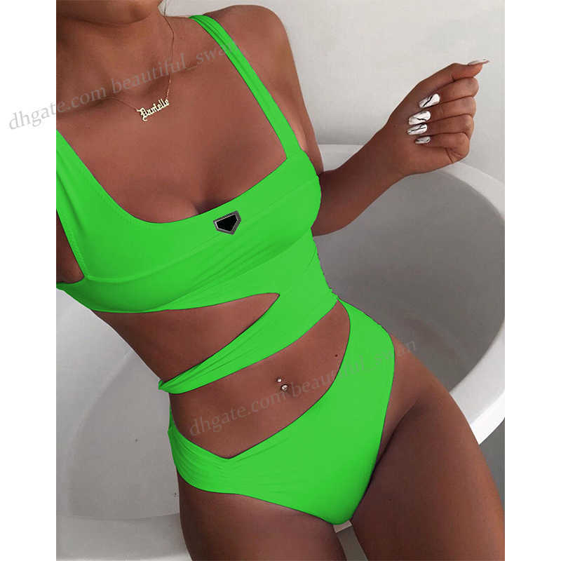 Luxury bikini designer swimwear Women's swimsuit designer Sexy triangl bikini Women Cut Out Push Up Bathing Suits Beach Wear Swimming Suit For woman