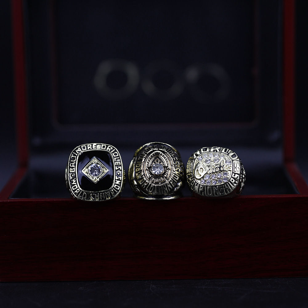 Historical Orioles Triumphs Commemorated with Exclusive Championship Ring Trio (1966-1983)