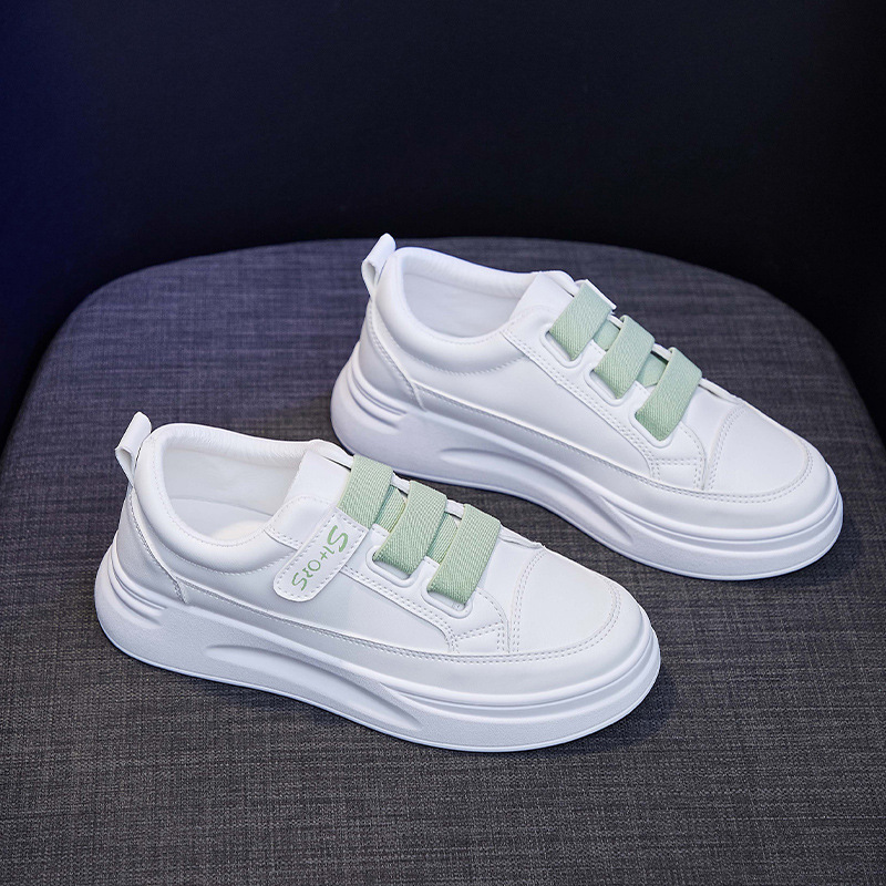 Little White Shoes Spring summer 2025 Designer's New Women's Breathable Simple Casual Sports Multiple Matching Soft Soled Board Shoes