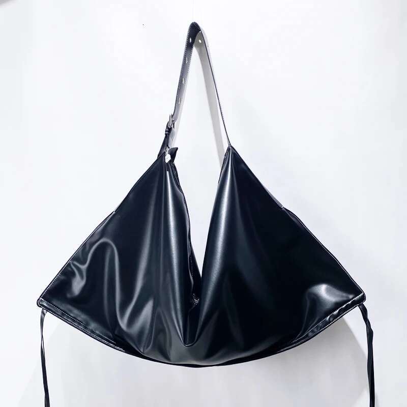 Korean Casual Oversize Tote Bags For Women Designer Handbags Purses 2024 New In PU Large Capacity Slim Underarm Shoulder