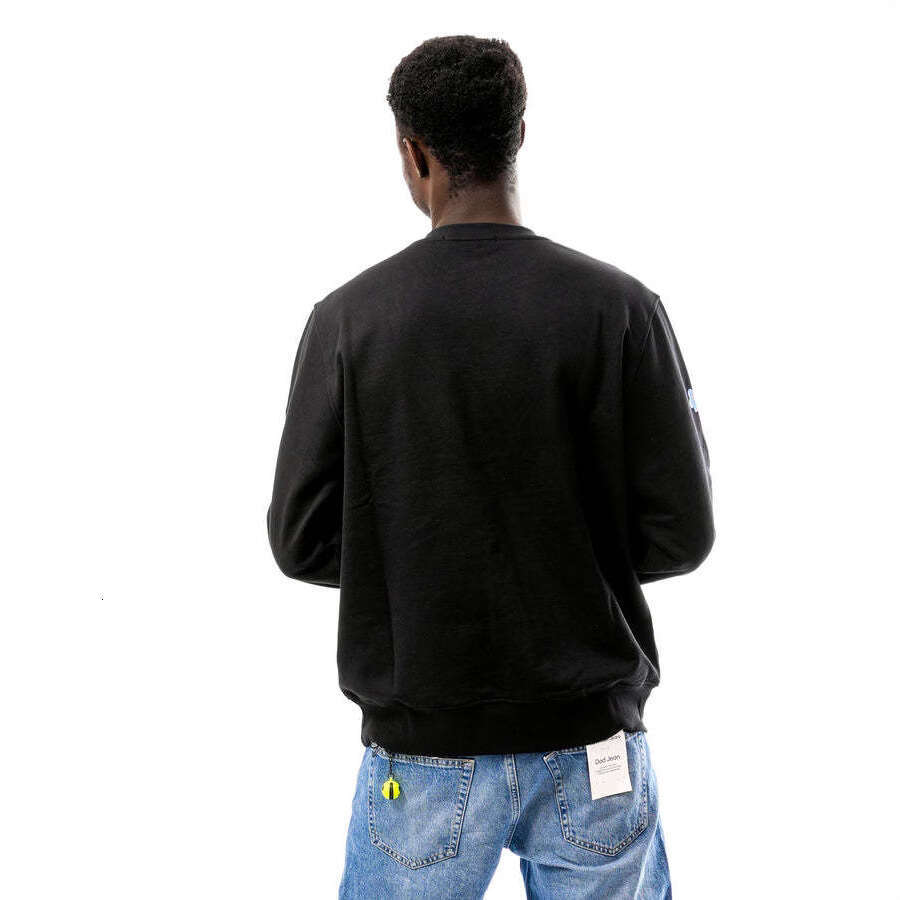 New autumn round neck letter print loose fashionable hip-hop men's and women's hoodie couple outfit