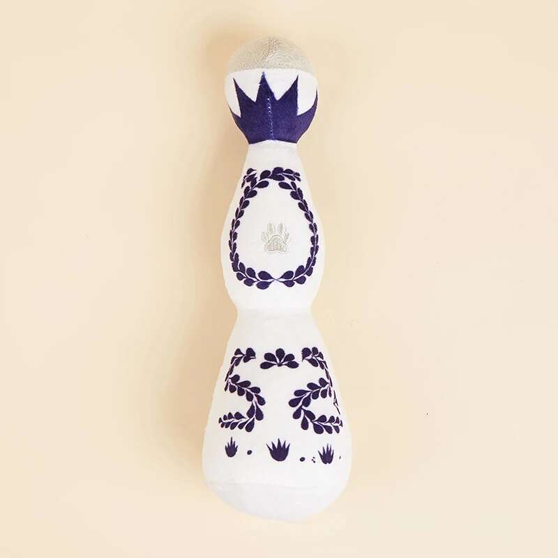 Unique Tequila Boujee Plush with Squeaker - Hilarious and Adorable for Dogs of Every Size, Ideal Dog Birthday Gift