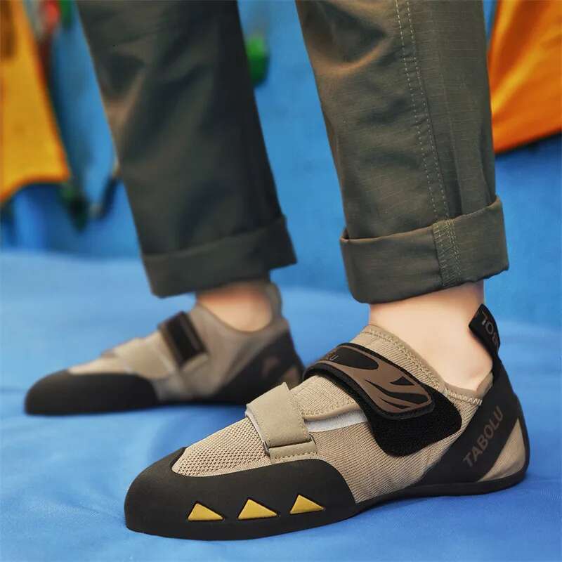 Professional Men Women Indoor Outdoor Climbing Beginners Mesh Rock-Climbing Bouldering Training Shoes