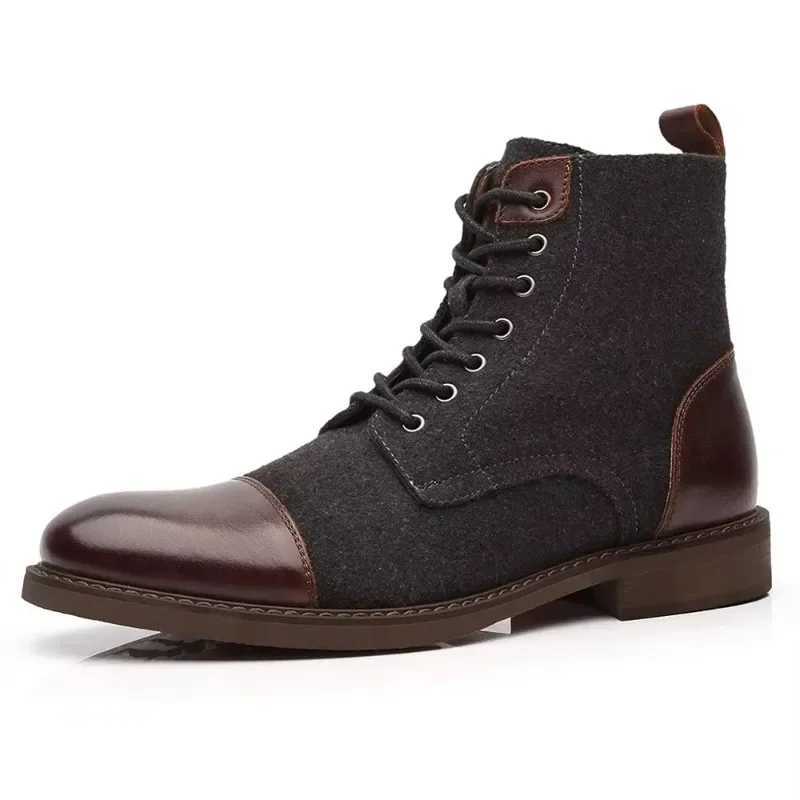 Chelsea Boots for Men Quality Mens Casual Shoes Autumn Winter High-top Male Formal Boots New Fashion Men Boots Mens Boots Z250303
