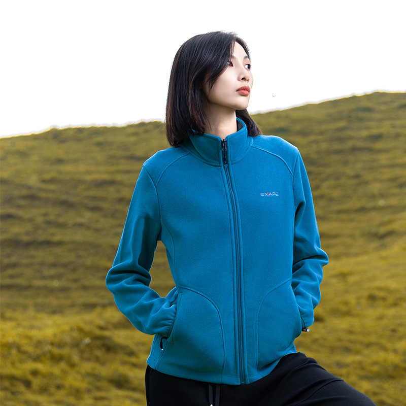 Ddmytiger Outdoor Men Women Warm Double Sided Fleece Sweatshirt For Autumn Winter With Thick Inner Lining And Jacket Jackets