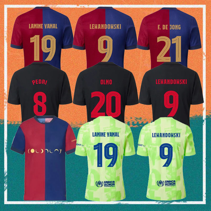 24/25/26 LAMINE YAMAL LEWANDOWSKI Soccer Jerseys 2024 2025 Coldplay Limited edition HOME OLMO PEDRI football shirt GAVI ARAUJO RAPHINHA DE JONG kids kit uniform