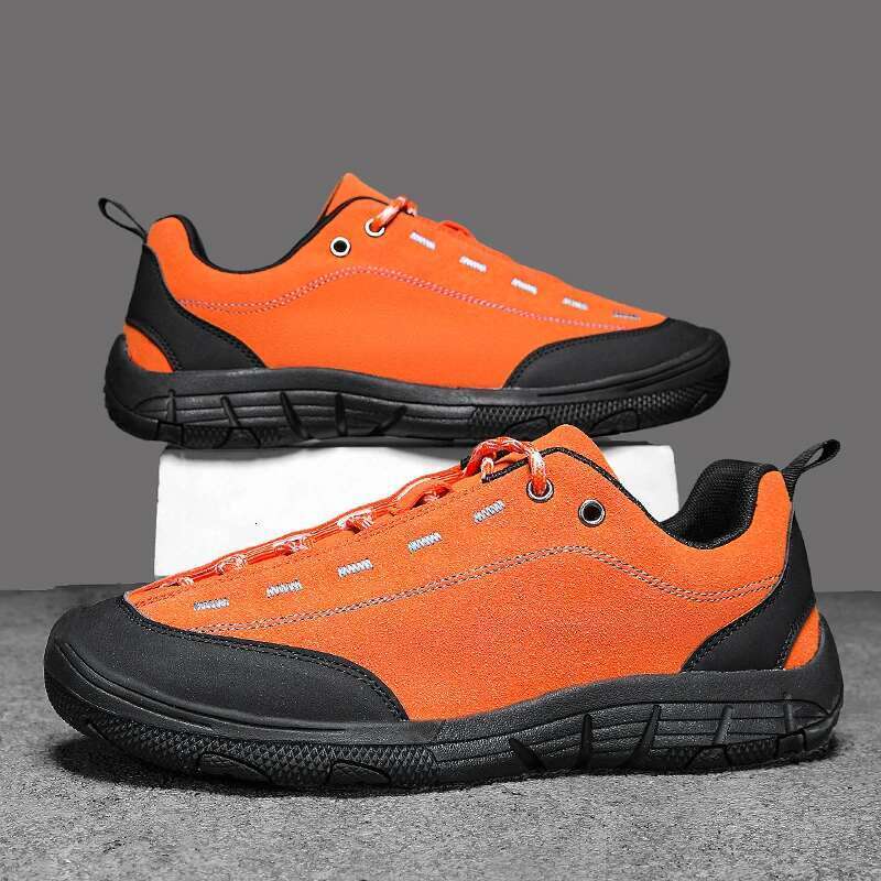 Men's Hiking Suede Waterproof Trekking Camping Sneakers Non-slip Sports Shoes Tourism Tactical Hunting Boots