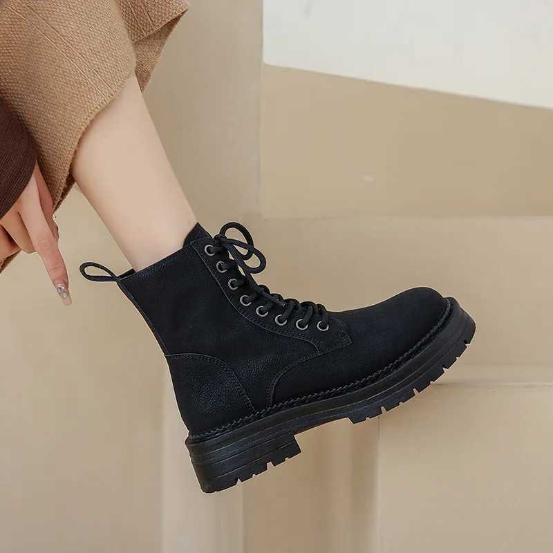 Womens Cowboy Boots Offer Jeans Shoes Woman 2024 Trend Elegant Womens Heel Sneakers Sale Winter Shoes Sales Retail Black Boot Z250303