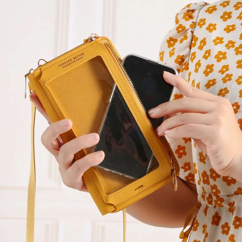 Touch Screen Phone Crossbody Bags Women RFID Multifunctional Shoulder Mini Women's Bag Mobile Wallet Card Holder New