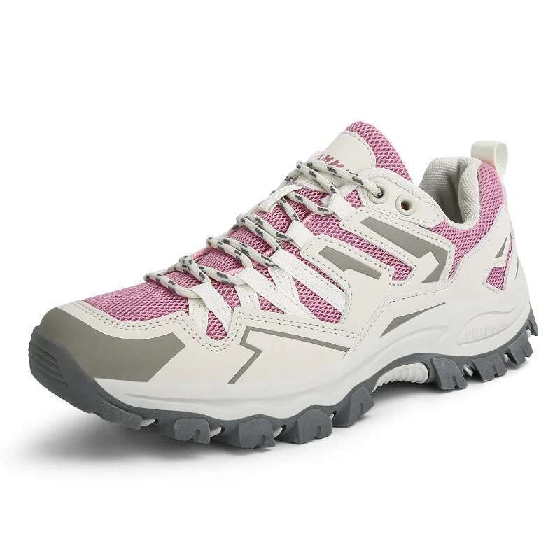 2025 Hiking Men Women Mesh Sneakers Breathable Fashion Mountain Boy Spring Autumn Summer Work Shoes Outdoor Trekking