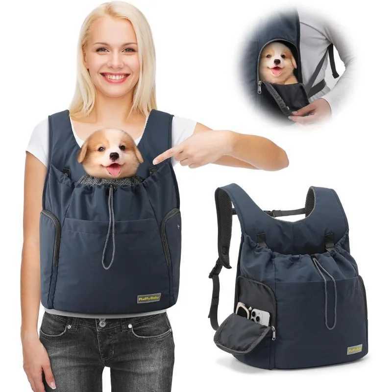 Pet Carrier Backpack for Large/Small Cats and Dogs Puppies Safety Features and Cushion Back Support for Outdoor Travel Hiking 250205