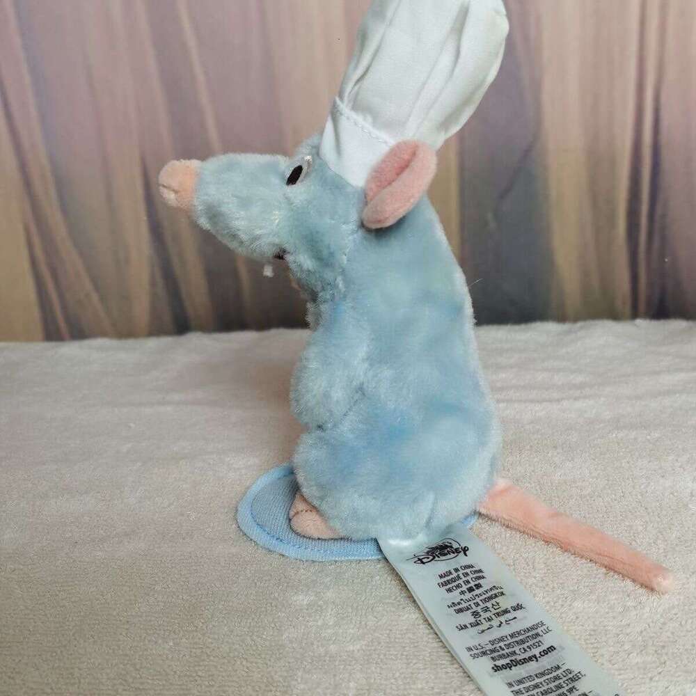 15cm standing magnet with magnetic hairpin for chef's mouse cooking plush toy