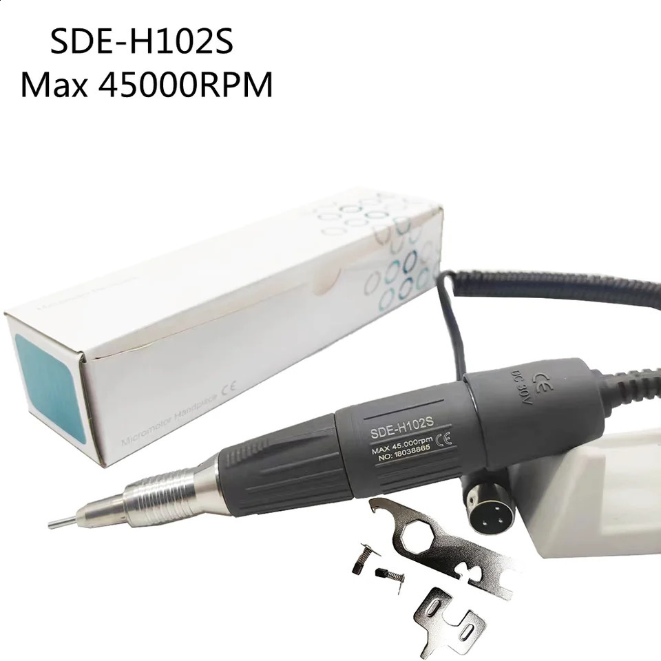 Nail Drill Pen 35K 40K Strong 105L 102L h37l1 handle for All Marathon STRONG210 90 204 Polisher Handpiece Milling Cutter Tool 250303