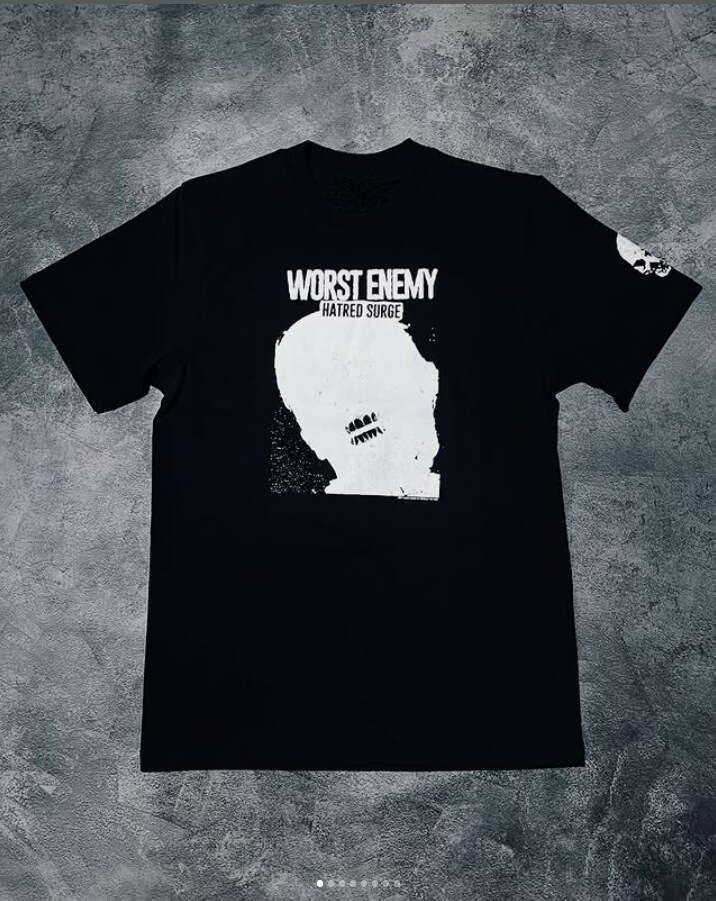 Summer New American High Personalized Hip Hop Style Fashion Printed Street Trendy Short Sleeve Round Neck T-shirt