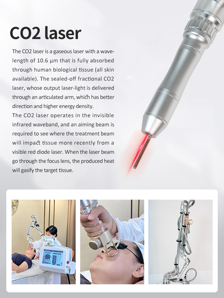 OEM Fractional Co2 Laser Machine for Skin Resurfacing Rejuvenation Wrinkle Vascular Removal