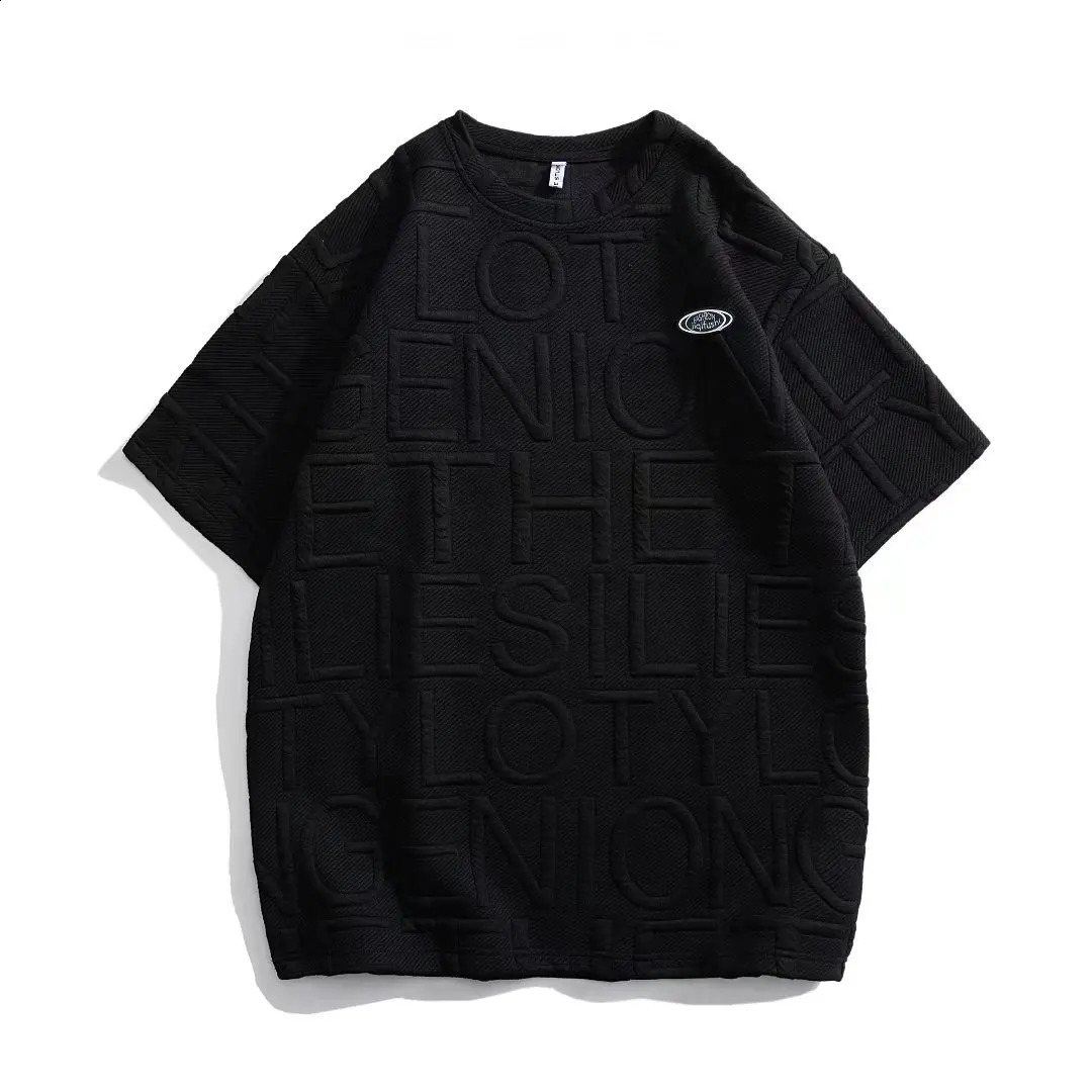 Mens set summer fashion letter printed short sleeved T-shirtsports shorts set casual mens clothing fun casual set mens 250303