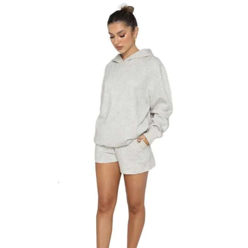 Fashion Solid Color Pullover Hooded Long-Sleeved Hoodie For Women