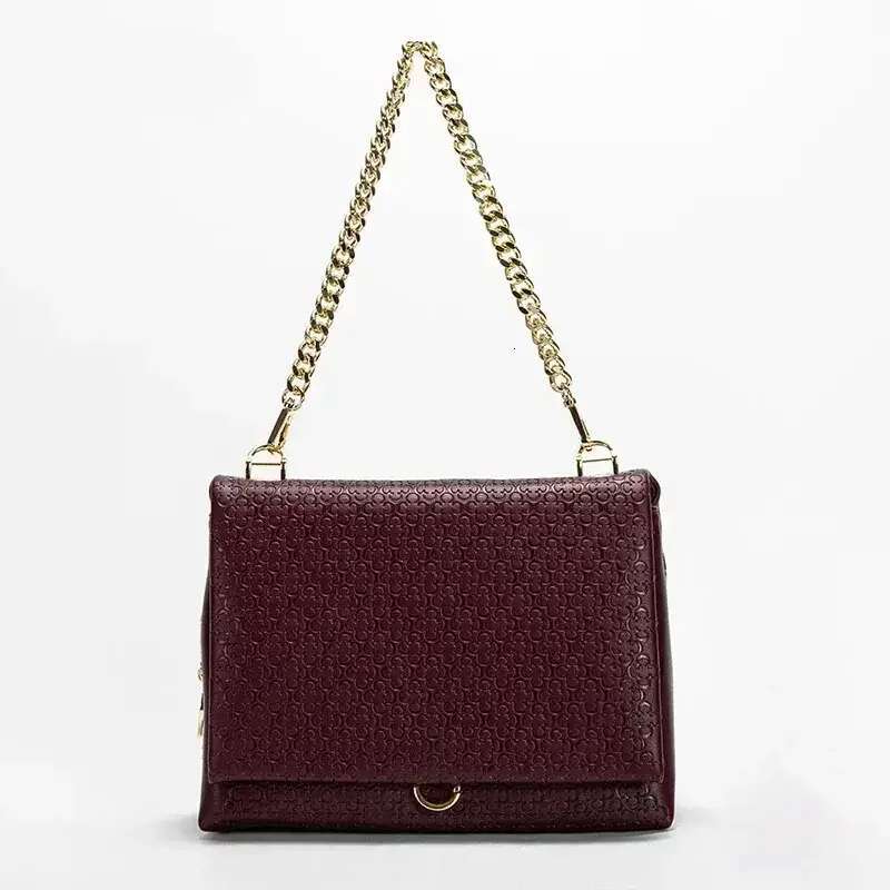 CH Brand Vintage Classic Banquet Exquisite Charms 2024 Spring Printed Texture Women's Shoulder Bag