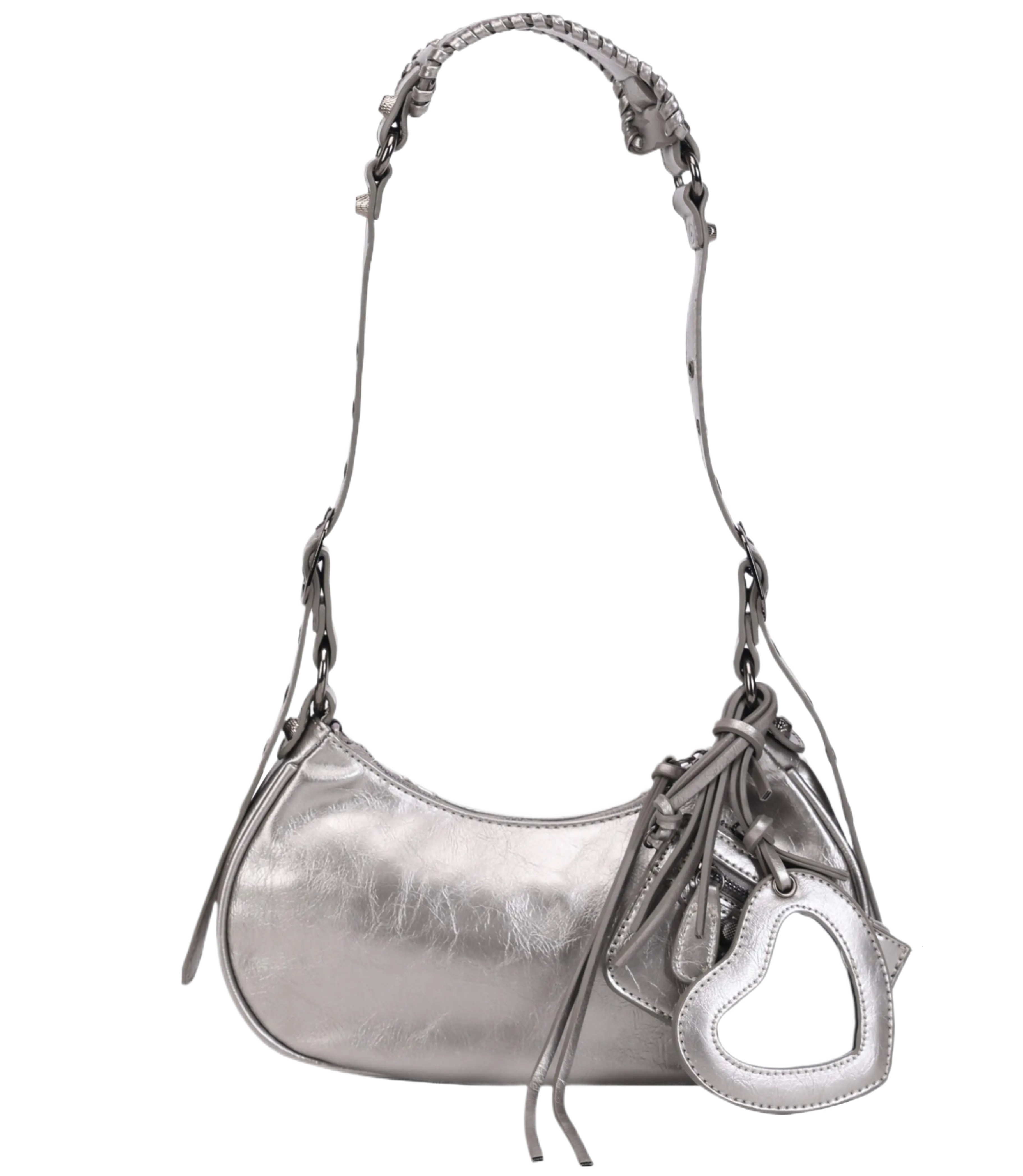 new style New Size Heavy Duty Rivet Motorcycle Three-In-One Handbag Single Shoulder Crossbody Bag