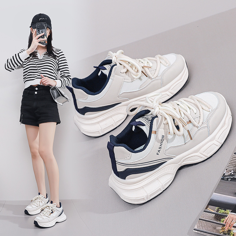 2025 Multi Functional Women s Thick Soled Height Increasing Shoes Designer s New Outdoor Leisure Running Shoes Women s Shoes