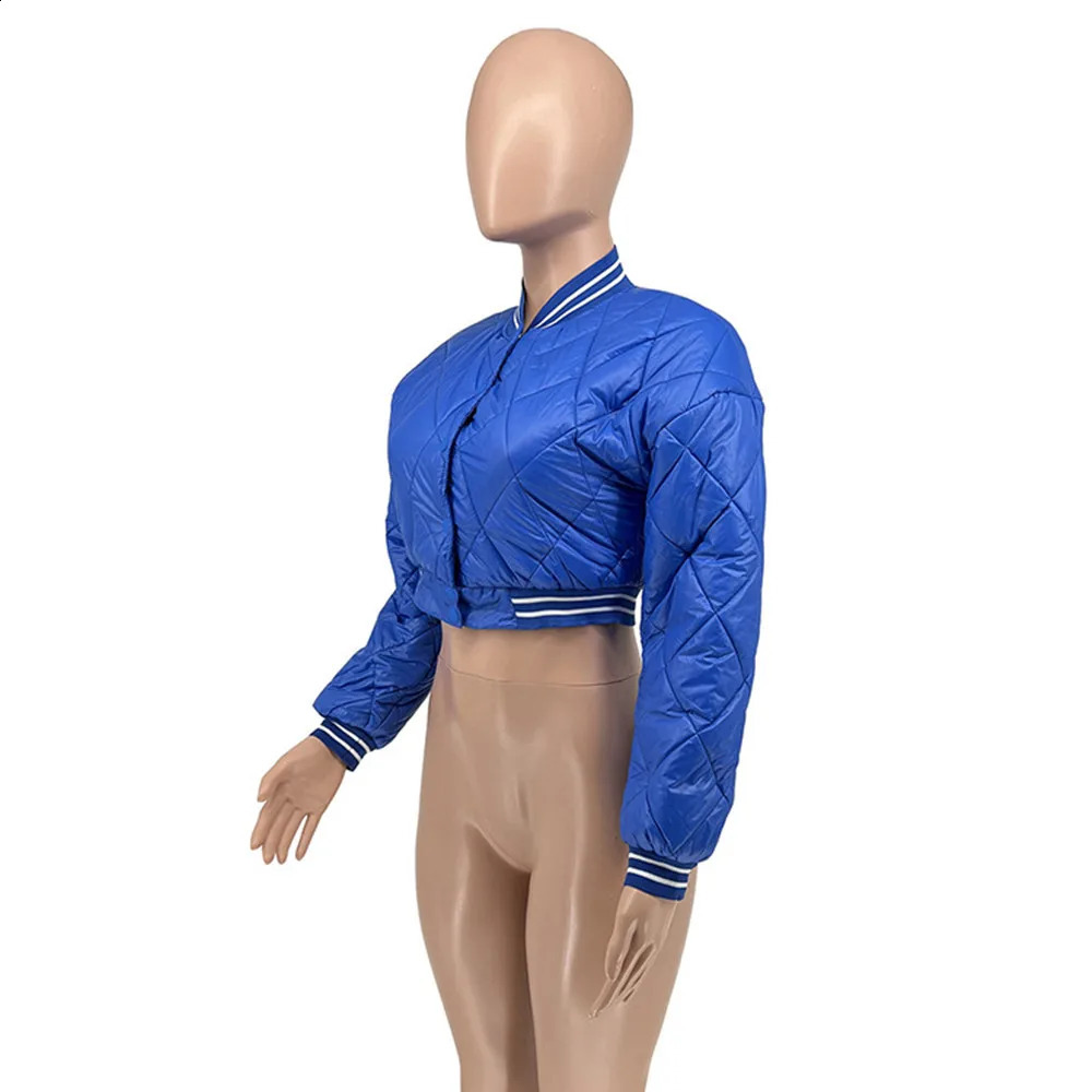 Custom Bomber Jackets Autumn Winter Fashion Short Coats Womens Windbreak Crop Top Varsity Baseball Jacket Coat 250228