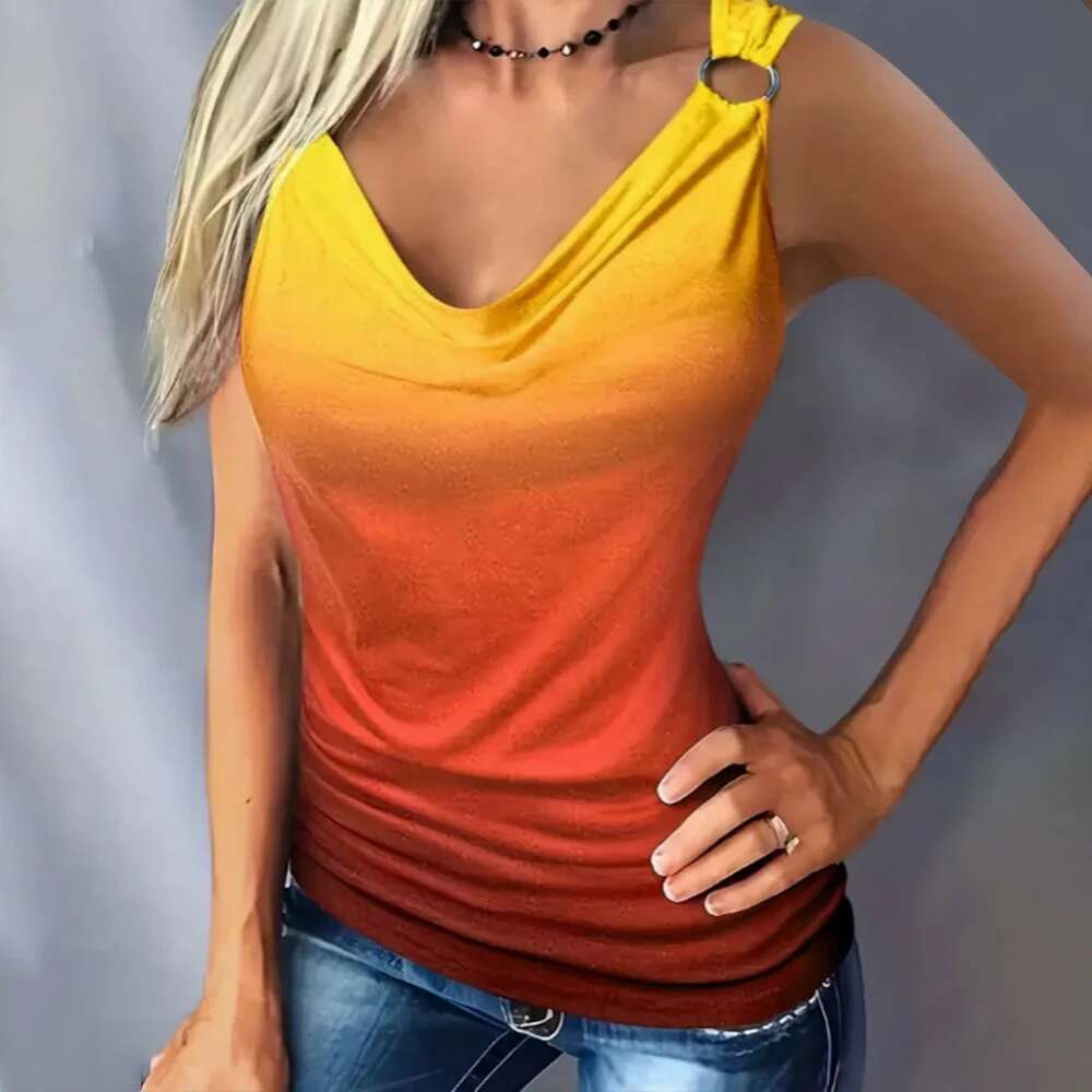 Tops Ladies Vest for Women Clothing 2025 Summer Sexy Tank T-shirt Tee Fashion Casual Slim Fit Pullover Femal Korean Y2K Crop Blo