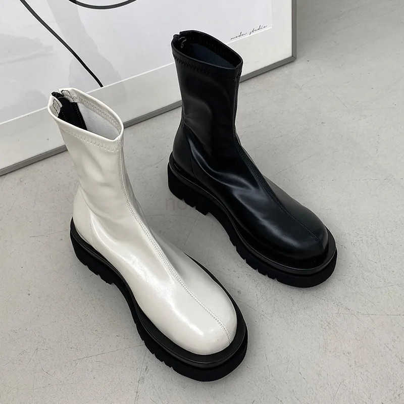 Fion Cfort Wen Boots Simple Versatile Wens Shoe new Anti Slip Platform Wen Ankle Boots Warm Plush Wens Snow Boots Z250304