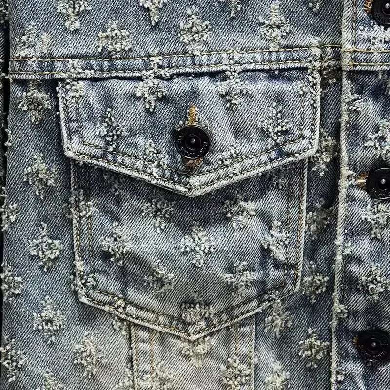 Fashionable Casual Four Seasons Men's Denim Jacket
