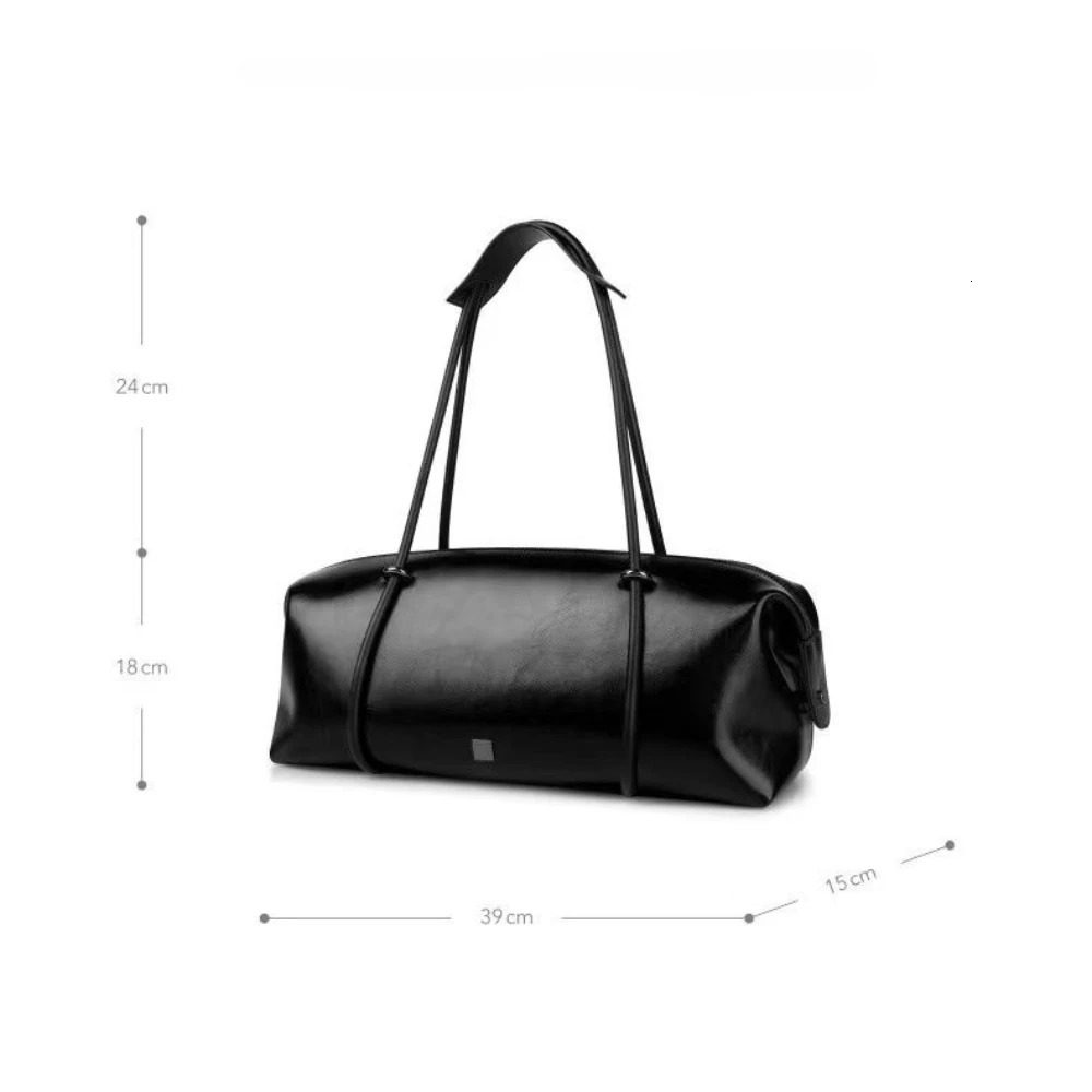 Knock Arrival Trendy Fashion Style Boston handbag Pu leather womens bag fashion n Korean large capacity shoulder 250303