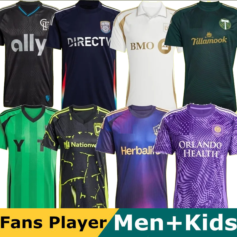 2025 2026 San Diego FC Soccer Jerseys H.LOZANO 24 25 Charlott New York City Portlands LAFC Austin kids Kit Columbus Atlant G.MARTINEZ Unit MARTINEZ Football