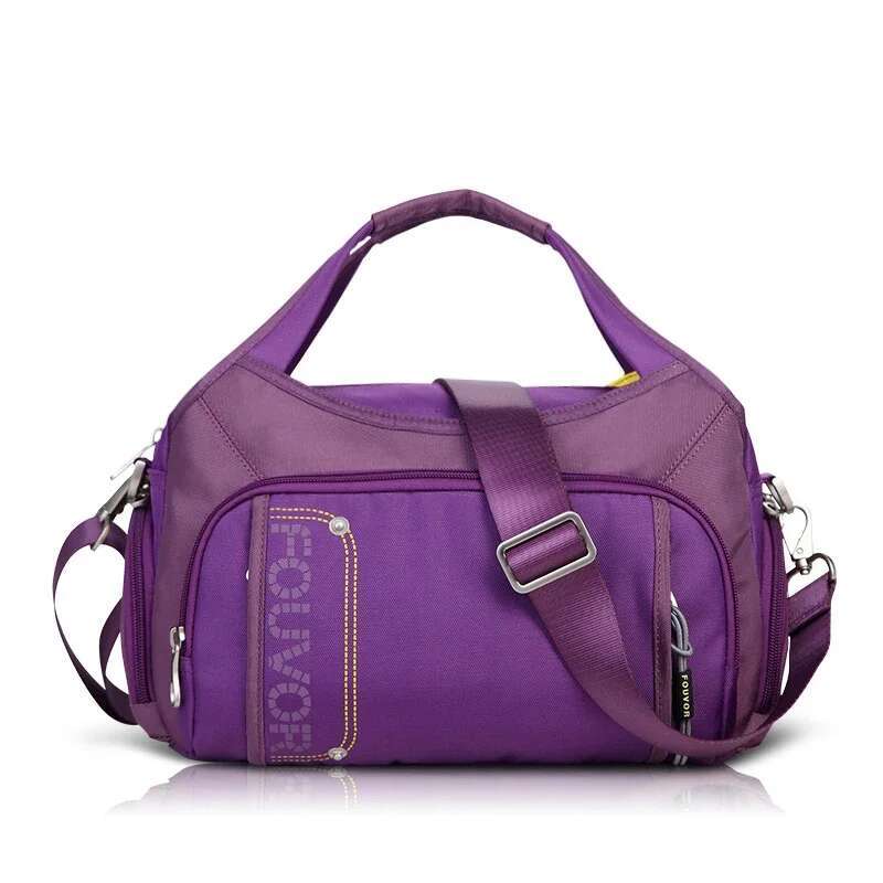 Fouvor Multi-Pockets For Women Shoulder 2024 New Fashion Nylon Crossbody Messenger Bags Designer Tote Bag 2386-05