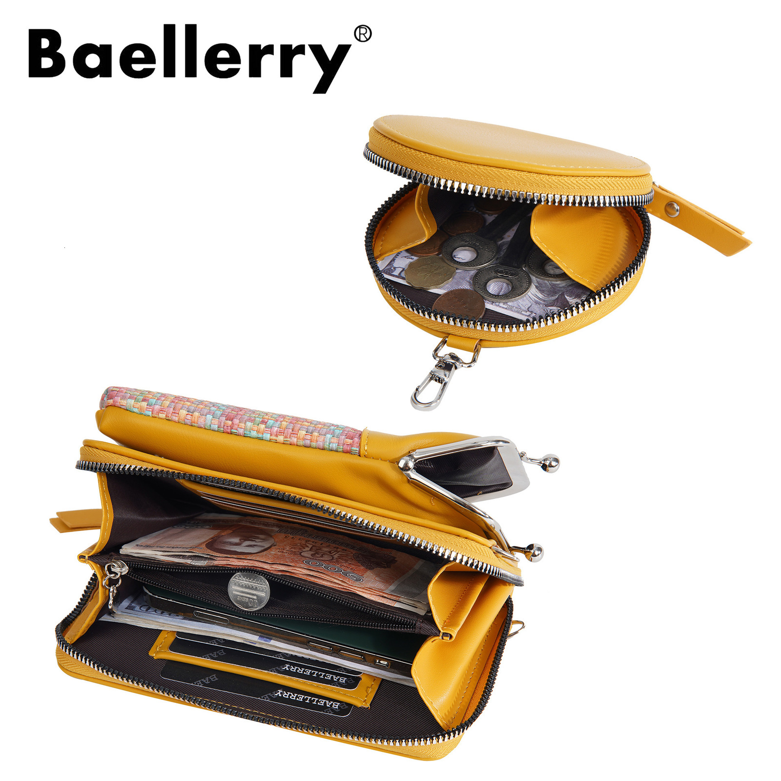 24 year baellerry womens phone bag contrasting color crossbody shoulder bag versatile mother bag womens bag 250304